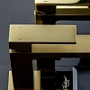 Смеситель для раковины Boheme Qubic Matt Gold 471-MG Смеситель для раковины Boheme Qubic Matt Gold 471-MG
