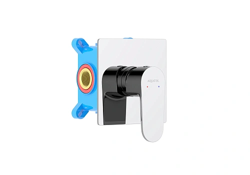 Смеситель для душа Aquatek ОБЕРОН AQ1266CR Хром, встраиваемый Смеситель для душа Aquatek ОБЕРОН AQ1266CR Хром, встраиваемый