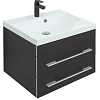 Тумба под раковину Aquanet Верона 58 New черный матовый 00272428 Тумба под раковину Aquanet Верона 58 New черный матовый 00272428