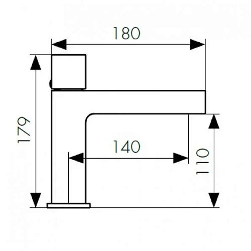 Смеситель для раковины Kaiser Logo 47511 Смеситель для раковины Kaiser Logo 47511