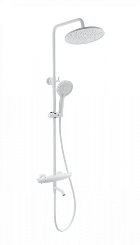 Душевая система Wonzon & Woghand с термостатом, белый матовый (WW-B3031-A2-MW) Душевая система Wonzon & Woghand с термостатом, белый матовый (WW-B3031-A2-MW)