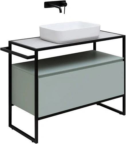 Тумба под раковину Allen Brau Priority 100 1.31003.PWM папирус матовый Тумба под раковину Allen Brau Priority 100 1.31003.PWM папирус матовый