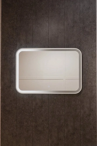 Зеркало Silver mirrors Давид-S 800х550 сенсорный выключатель, бегущая подсветка LED-00002738 Зеркало Silver mirrors Давид-S 800х550 сенсорный выключатель, бегущая подсветка LED-00002738