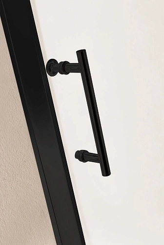 Душевая дверь CEZARES ECO-O-BF-1-120-C-NERO 120см стекло прозрачное, профиль черный Душевая дверь CEZARES ECO-O-BF-1-120-C-NERO 120см стекло прозрачное, профиль черный