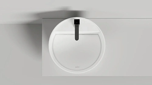 Раковина Salini ARMONIA ROUND 03 покраска по RAL полностью 130413TG 450x450 накладная S-Sense Раковина Salini ARMONIA ROUND 03 покраска по RAL полностью 130413TG 450x450 накладная S-Sense