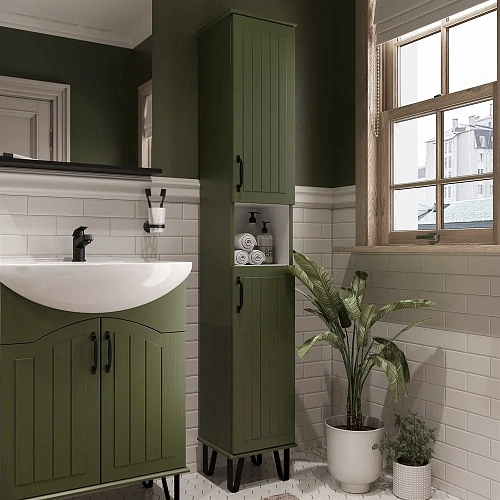 Шкаф-пенал DIWO Сочи 30, зеленый 564001 Шкаф-пенал DIWO Сочи 30, зеленый 564001