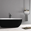 Ванна отдельностоящая ABBER AB9241MB 172x79 универсальная, черная матовая, акриловая Ванна отдельностоящая ABBER AB9241MB 172x79 универсальная, черная матовая, акриловая