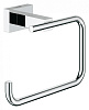 Картинка анонса товара «держатель туалетной бумаги grohe essentials cube без крышки, хром (40507001)»