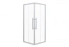 Душевой уголок Esbano ESF-90KV-C (ESOGF90KVС) 90х90х195 прозрачное стекло, профиль хром