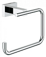 Детальная картинка товара «держатель туалетной бумаги grohe essentials cube без крышки, хром (40507001)»