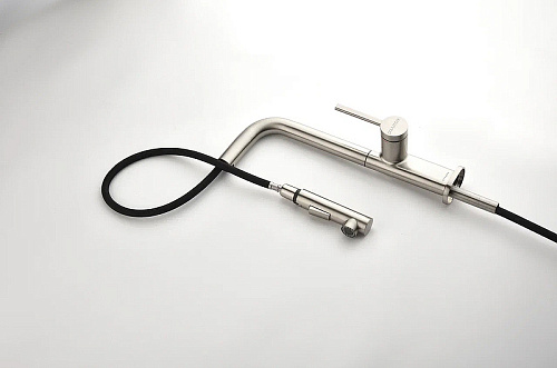 Смеситель для кухни Paulmark NEO брашированная сталь Ne214419-BS Смеситель для кухни Paulmark NEO брашированная сталь Ne214419-BS