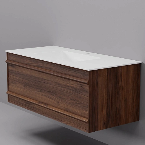 Тумба с раковиной ArtDecco Bridget 100 ABR10W22S200 черный орех Тумба с раковиной ArtDecco Bridget 100 ABR10W22S200 черный орех