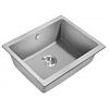 Кухонная мойка Milacio Leon 55 Cuarzo (MC.77083), серый металлик