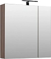 Зеркальный шкаф Aquanet Нью-Йорк 85 орех 00203954 Зеркальный шкаф Aquanet Нью-Йорк 85 орех 00203954
