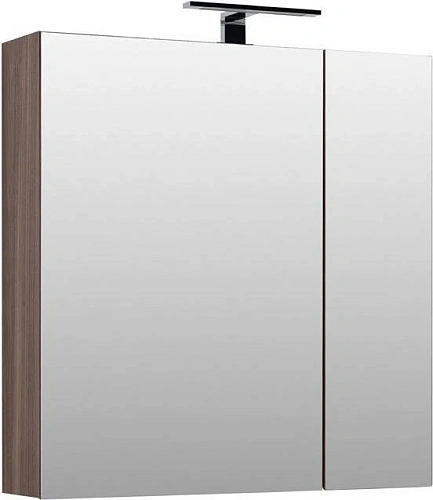 Зеркальный шкаф Aquanet Нью-Йорк 85 орех 00203954 Зеркальный шкаф Aquanet Нью-Йорк 85 орех 00203954
