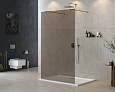Душевая перегородка CEZARES LIBERTA-L-2-120-120-BR-Cr 120см стекло тонированное (бронза), профиль хром Душевая перегородка CEZARES LIBERTA-L-2-120-120-BR-Cr 120см стекло тонированное (бронза), профиль хром