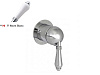 Картинка анонса товара «смеситель для душа nicolazzi monocomando classico p.m. blanc 3406mcr76»