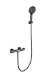 Смеситель для душа Wonzon & Woghand с термостатом, темный графит (WW-B2065-A-BGG) Смеситель для душа Wonzon & Woghand с термостатом, темный графит (WW-B2065-A-BGG)