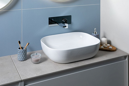 Раковина Aquanet Lake-1 накладная LAKE-1 Раковина Aquanet Lake-1 накладная LAKE-1