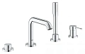 Смеситель на борт ванны GROHE Essence New на 4 отверстия, хром (1957800A) Смеситель на борт ванны GROHE Essence New на 4 отверстия, хром (1957800A)