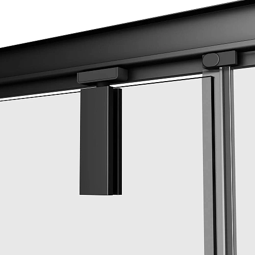 Душевой уголок AM.PM Gem W90G-404-9090-BT 90x90 черный матовый, стекло прозрачное Душевой уголок AM.PM Gem W90G-404-9090-BT 90x90 черный матовый, стекло прозрачное