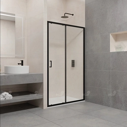 Душевая дверь RGW Passage PA-14B 1200 мм Easy Clean черный 41081412-14 Душевая дверь RGW Passage PA-14B 1200 мм Easy Clean черный 41081412-14