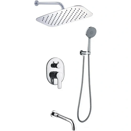 Душевая система BERGES VENTAS 3O, хром 073009 Душевая система BERGES VENTAS 3O, хром 073009
