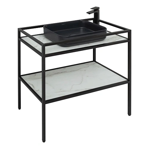 Консоль под раковину Allen Brau Liberty 90 1.33004.BB черный Консоль под раковину Allen Brau Liberty 90 1.33004.BB черный