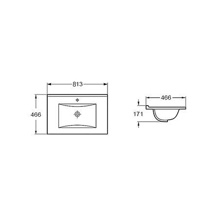 Раковина Vincea VBS-13980MB керамическая, цвет черный матовый Раковина Vincea VBS-13980MB керамическая, цвет черный матовый