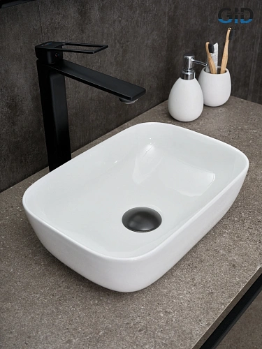 Раковина Gid N1334 51237 накладная белая 36x25x11.5 Раковина Gid N1334 51237 накладная белая 36x25x11.5