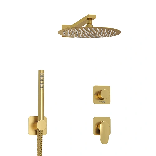 Душевая система WasserKRAFT A3651.282.180.259.285.194.286 встраиваемая золото Душевая система WasserKRAFT A3651.282.180.259.285.194.286 встраиваемая золото