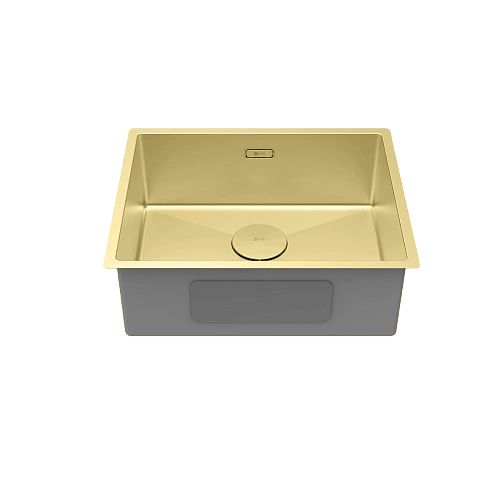 Кухонная мойка Lemark OLANGA 540 из нержавеющей стали, светлое золото 9938126 Кухонная мойка Lemark OLANGA 540 из нержавеющей стали, светлое золото 9938126