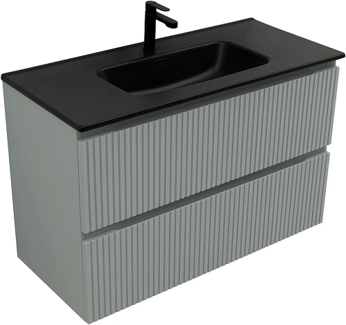 Тумба под раковину Aquanet Джейн Flat 100 мисти грин 00335436 подвесная Тумба под раковину Aquanet Джейн Flat 100 мисти грин 00335436 подвесная