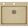 Кухонная мойка Paulmark KRONER-PRO 59, PM705951-BG, брашированное золото, 590х510мм Кухонная мойка Paulmark KRONER-PRO 59, PM705951-BG, брашированное золото, 590х510мм