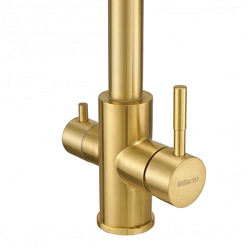 Смеситель для кухни Milacio Ultra ( MCU.553.GD ) золото Смеситель для кухни Milacio Ultra ( MCU.553.GD ) золото