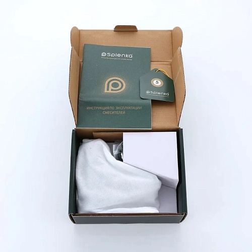 Смеситель для раковины Splenka S04.10.06, черный Смеситель для раковины Splenka S04.10.06, черный