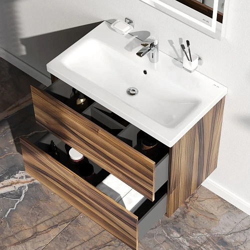 Тумба под раковину AM.PM Gem M90FHX0752HF подвесная, 75 см, орех Тумба под раковину AM.PM Gem M90FHX0752HF подвесная, 75 см, орех