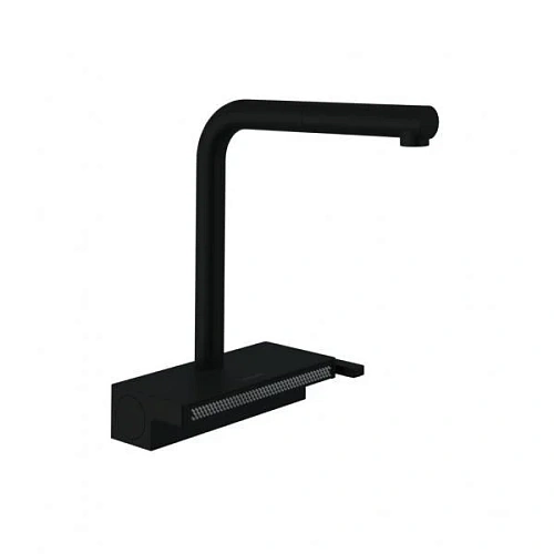 Смеситель для кухни Hansgrohe 250, с вытяжным душем, 2jet 73836670, матовый черный Смеситель для кухни Hansgrohe 250, с вытяжным душем, 2jet 73836670, матовый черный