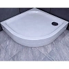 Душевой поддон Aquatek DPA-0000002 100x100x15 1/4 R50 акриловый с ножками с фронтальным экраном Душевой поддон Aquatek DPA-0000002 100x100x15 1/4 R50 акриловый с ножками с фронтальным экраном