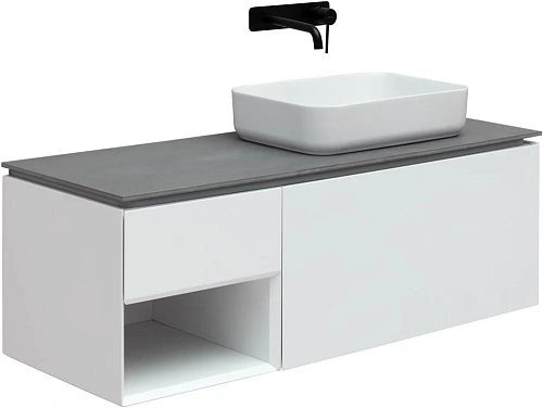 Тумба под раковину Allen Brau Infinity 120 1.21008.WM R белый матовый Тумба под раковину Allen Brau Infinity 120 1.21008.WM R белый матовый