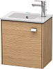 Картинка анонса товара «тумба под раковину duravit brioso br4000l1052 подвесная 42 см европейский дуб»