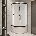 Душевая кабина STWORKI Хельсинки by Damixa Хельсинки HWHC-401А-090BT 90x90, высокий поддон 562074 Душевая кабина STWORKI Хельсинки by Damixa Хельсинки HWHC-401А-090BT 90x90, высокий поддон 562074