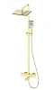 Душевая система Wonzon &amp; Woghand с термостатом, брашированное золото (WW-88739901-BG)