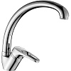 Картинка анонса товара «смеситель для кухни decoroom dr21021 с высоким повортным изливом»