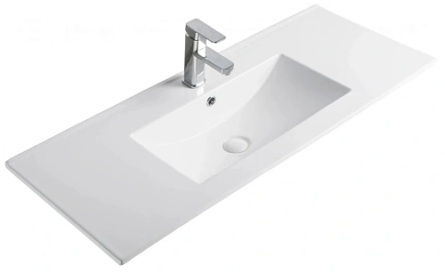 Раковина Gid NYJ803-100 71113 встраиваемая сверху белая 101x40x17 Раковина Gid NYJ803-100 71113 встраиваемая сверху белая 101x40x17