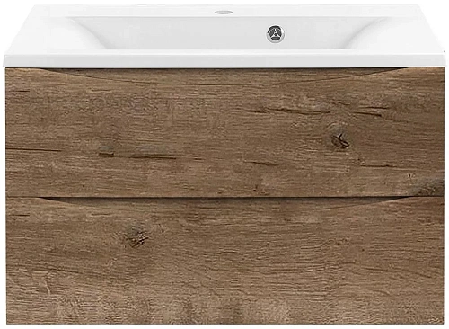 Тумба под раковину Vincea Mia 800 подвесная, 2 выкатных ящик soft close, V.Oak VMC-2MA800VO Тумба под раковину Vincea Mia 800 подвесная, 2 выкатных ящик soft close, V.Oak VMC-2MA800VO