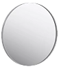 Зеркало AQWELLA RM 80см RM0208W круглое, белое