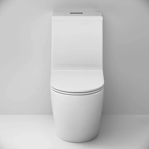 Унитаз напольный AM.PM Func C8F8900SC моноблок, безободковый с сиденьем Унитаз напольный AM.PM Func C8F8900SC моноблок, безободковый с сиденьем