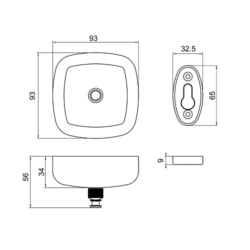 Сушилка для белья Timo Selene 14075/03 черный Сушилка для белья Timo Selene 14075/03 черный