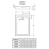 Душевой поддон Radaway Doros F Compact SDRFP1480-05 140x80 Душевой поддон Radaway Doros F Compact SDRFP1480-05 140x80